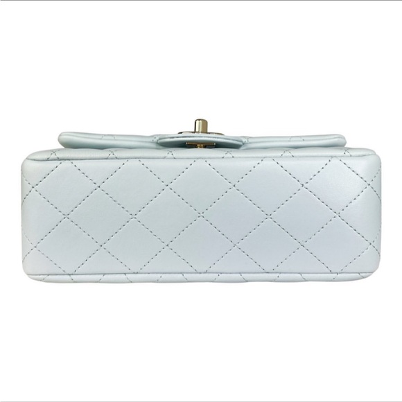 ❌SOLD❌ Chanel mini rectangular flap with top handle (brand new, full set) - Picture 8 of 8